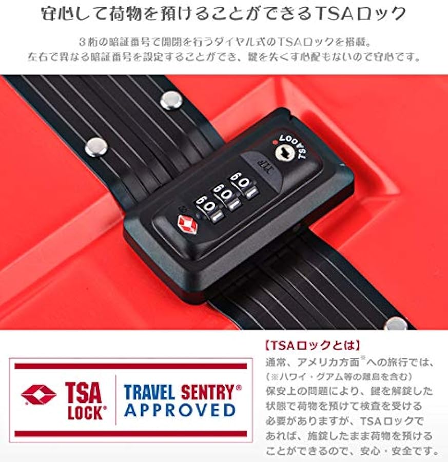 Amazon | [NAKURU] [2141-L,M] スーツケーストランクケース 大型
